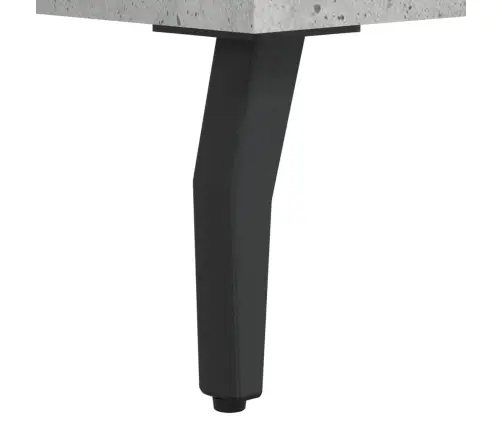 Komoda, Betono Pilkos Spalvos, 69,5X34X180cm Apdirbta Mediena