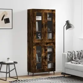 Augstais Skapis, Ozolkoka, 69,5X34X180 Cm, Inženierijas Koks Vidaxl