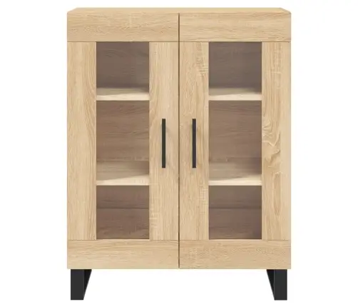 Kõrge Kapp, Sonoma Tamm, 69,5 X 34 X 180 cm Tehispuit