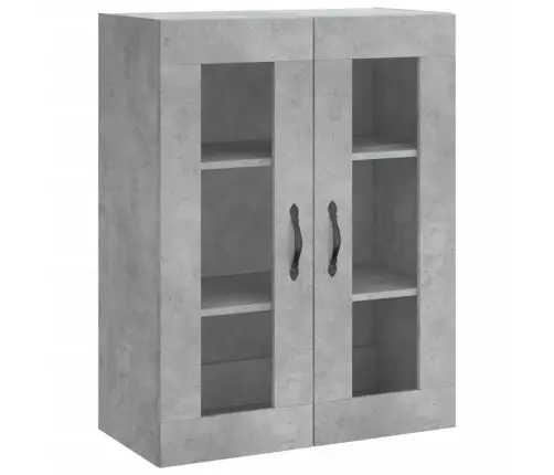 Augstais Skapis, Pelēks, 69,5X34X180 Cm, Inženierijas Koks Vidaxl