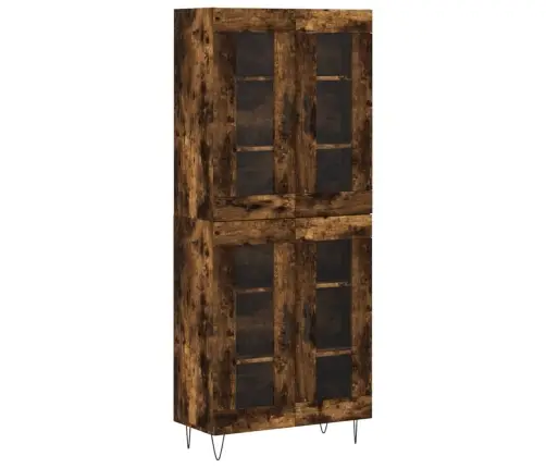 Augstais Skapis, Ozolkoka, 69,5X34X180 Cm, Inženierijas Koks Vidaxl