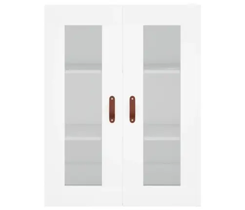 Kõrge Kapp, Valge, 69,5 X 34 X 180 cm Tehispuit