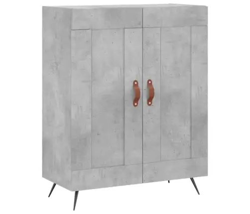 Kõrge Kapp, Betoonhall, 69,5 X 34 X 180 cmTehispuit