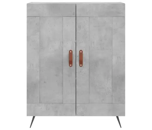 Kõrge Kapp, Betoonhall, 69,5 X 34 X 180 cmTehispuit