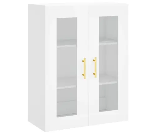 Augstais Skapis, Balts, 69,5X34X180 Cm, Inženierijas Koks Vidaxl