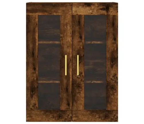 Kõrge Kapp, Suitsutatud Tamm, 69,5 X 34 X 180 cm Tehispuit