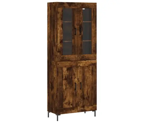 Augstais Skapis, Ozolkoka, 69,5X34X180 Cm, Inženierijas Koks Vidaxl Augstais Skapis, Ozolkoka, 69,5X34X180 Cm, Inženierijas Koks Vidaxl