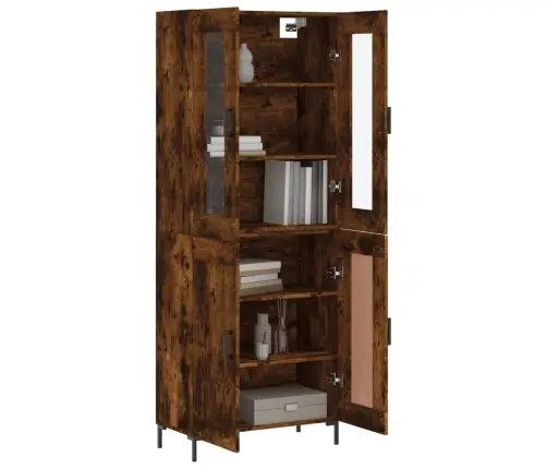 Augstais Skapis, Ozolkoka, 69,5X34X180 Cm, Inženierijas Koks Vidaxl Augstais Skapis, Ozolkoka, 69,5X34X180 Cm, Inženierijas Koks Vidaxl