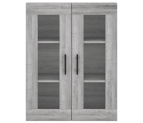 Kõrge Kapp, Hall Sonoma Tamm, 69,5 X 34 X 180 cm Tehispuit