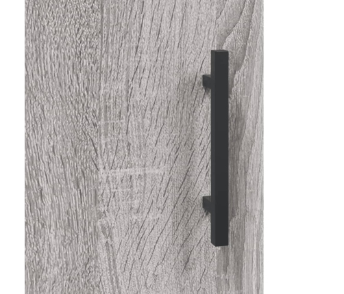 Kõrge Kapp, Hall Sonoma Tamm, 69,5 X 34 X 180 cm Tehispuit