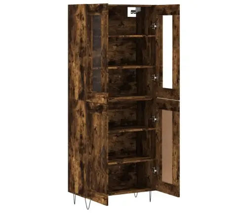 Augstais Skapis, Ozolkoka, 69,5X34X180 Cm, Inženierijas Koks Vidaxl