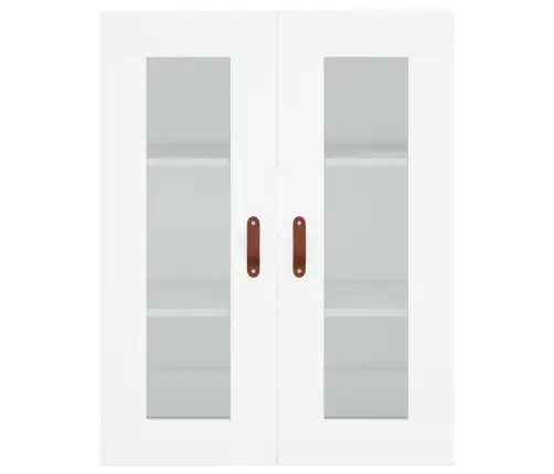 Kõrge Kapp, Valge, 69,5 X 34 X 180 cm Tehispuit