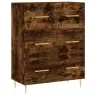 Augstais Skapis, Ozolkoka, 69,5X34X180 Cm, Inženierijas Koks Vidaxl Augstais Skapis, Ozolkoka, 69,5X34X180 Cm, Inženierijas Koks Vidaxl