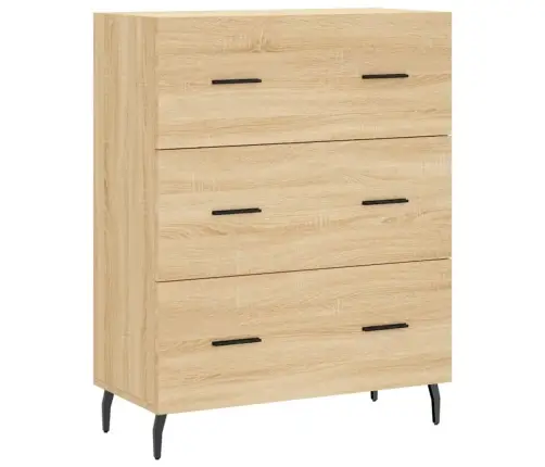 Augstais Skapis, Ozolkoka, 69,5X34X180 Cm, Inženierijas Koks Vidaxl