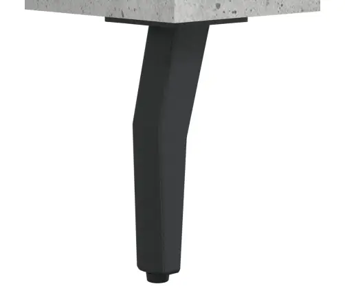 Komoda, Betono Pilkos Spalvos, 69,5X34X180cm Apdirbta Mediena