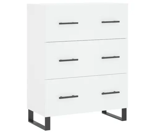 Augstais Skapis, Balts, 69,5X34X180 Cm, Inženierijas Koks Vidaxl