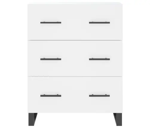 Augstais Skapis, Balts, 69,5X34X180 Cm, Inženierijas Koks Vidaxl