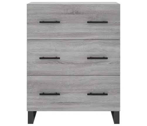 Kõrge Kapp, Hall Sonoma Tamm, 69,5 X 34 X 180 cm Tehispuit