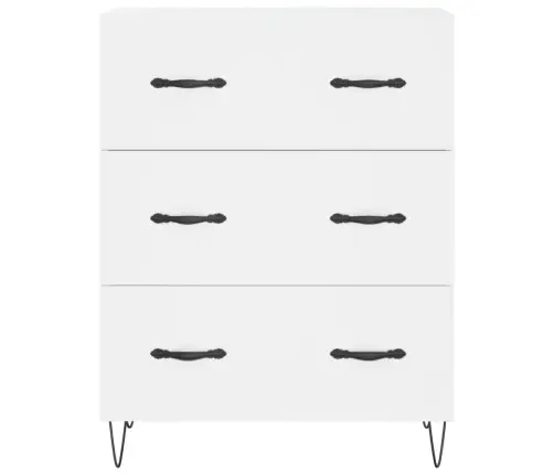 Augstais Skapis, Balts, 69,5X34X180 Cm, Inženierijas Koks Vidaxl