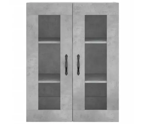 Augstais Skapis, Pelēks, 69,5X34X180 Cm, Inženierijas Koks Vidaxl