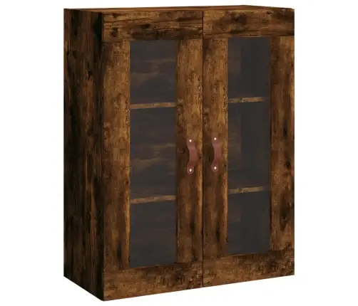 Kõrge Kapp, Suitsutatud Tamm, 69,5 X 34 X 180 cm Tehispuit