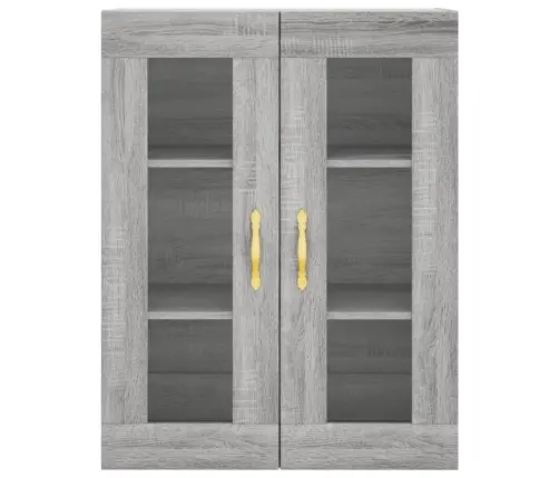 Kõrge Kapp, Hall Sonoma Tamm, 69,5 X 34 X 180 cm Tehispuit