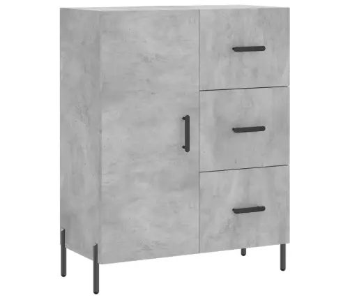 Kõrge Kapp, Betoonhall, 69,5 X 34 X 180 cmTehispuit