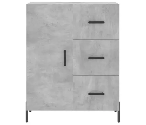 Kõrge Kapp, Betoonhall, 69,5 X 34 X 180 cmTehispuit