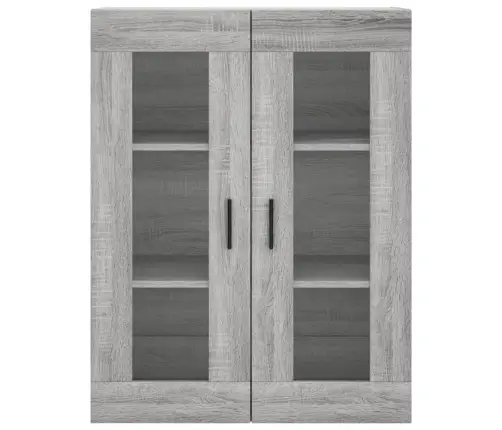 Komoda, Pilkos Ąžuolo Spalvos, 69,5X34X180cm Apdirbta Mediena