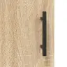 Augstais Skapis, Ozolkoka, 69,5X34X180 Cm, Inženierijas Koks Vidaxl Augstais Skapis, Ozolkoka, 69,5X34X180 Cm, Inženierijas Koks Vidaxl