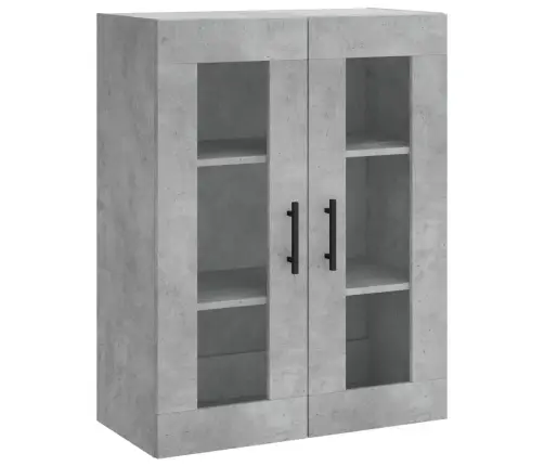 Augstais Skapis, Pelēks, 69,5X34X180 Cm, Inženierijas Koks Vidaxl