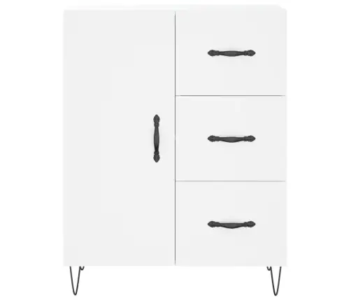 Augstais Skapis, Balts, 69,5X34X180 Cm, Inženierijas Koks Vidaxl