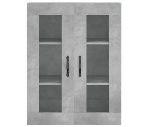 Augstais Skapis, Pelēks, 69,5X34X180 Cm, Inženierijas Koks Vidaxl