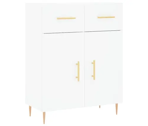 Augstais Skapis, Balts, 69,5X34X180 Cm, Inženierijas Koks Vidaxl