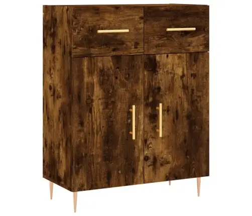 Augstais Skapis, Ozolkoka, 69,5X34X180 Cm, Inženierijas Koks Vidaxl