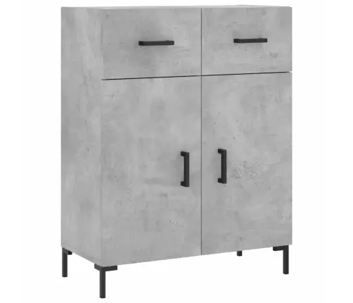 Kõrge Kapp, Betoonhall, 69,5 X 34 X 180 cmTehispuit