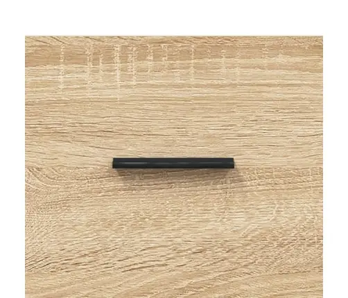 Kõrge Kapp, Sonoma Tamm, 69,5 X 34 X 180 cm Tehispuit