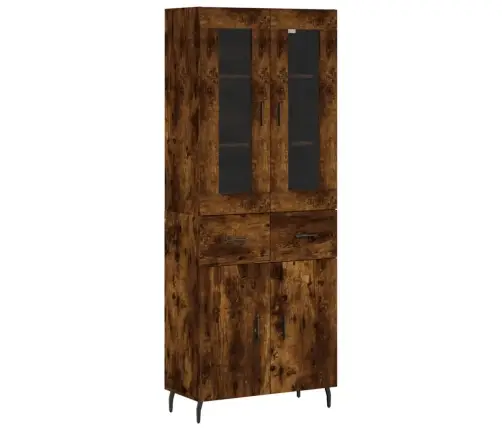 Augstais Skapis, Ozolkoka, 69,5X34X180 Cm, Inženierijas Koks Vidaxl