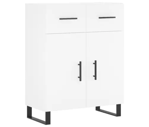 Augstais Skapis, Balts, 69,5X34X180 Cm, Inženierijas Koks Vidaxl