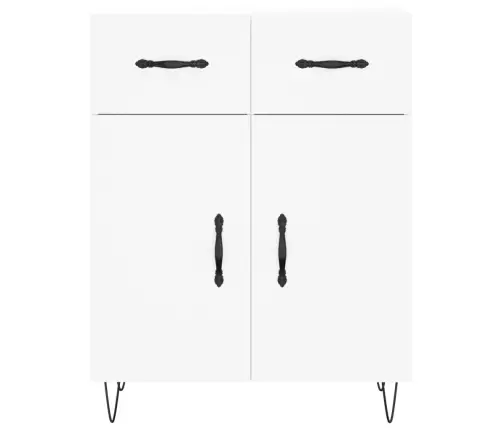 Augstais Skapis, Balts, 69,5X34X180 Cm, Inženierijas Koks Vidaxl