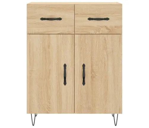 Augstais Skapis, Ozolkoka, 69,5X34X180 Cm, Inženierijas Koks Vidaxl