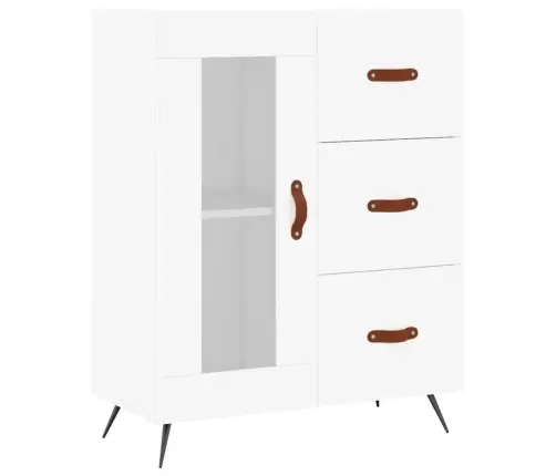 Kõrge Kapp, Valge, 69,5 X 34 X 180 cm Tehispuit Kõrge Kapp, Valge, 69,5 X 34 X 180 cm Tehispuit