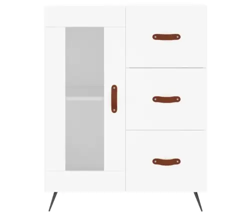 Kõrge Kapp, Valge, 69,5 X 34 X 180 cm Tehispuit Kõrge Kapp, Valge, 69,5 X 34 X 180 cm Tehispuit