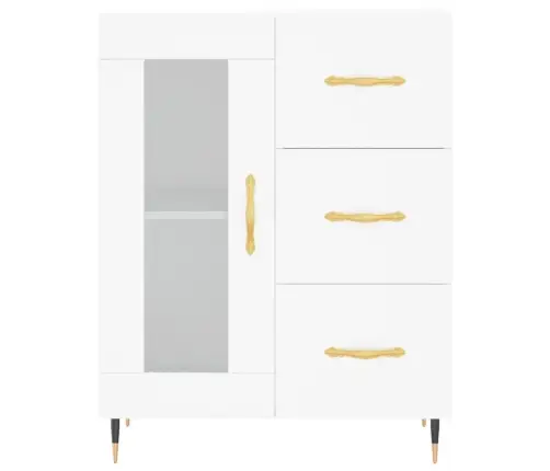 Augstais Skapis, Balts, 69,5X34X180 Cm, Inženierijas Koks Vidaxl