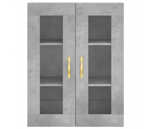 Kõrge Kapp, Betoonhall, 69,5 X 34 X 180 cmTehispuit