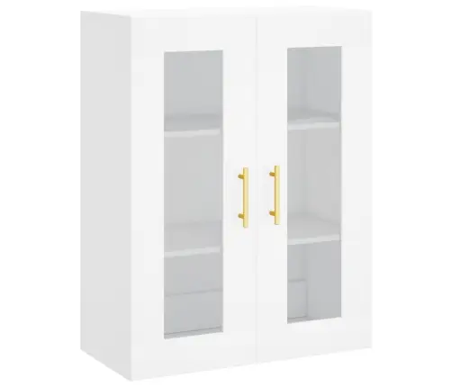 Augstais Skapis, Balts, 69,5X34X180 Cm, Inženierijas Koks Vidaxl