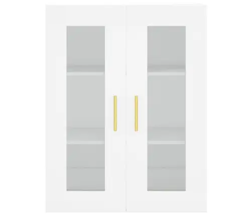 Augstais Skapis, Balts, 69,5X34X180 Cm, Inženierijas Koks Vidaxl