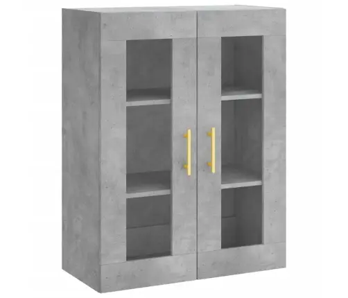 Kõrge Kapp, Betoonhall, 69,5 X 34 X 180 cmTehispuit