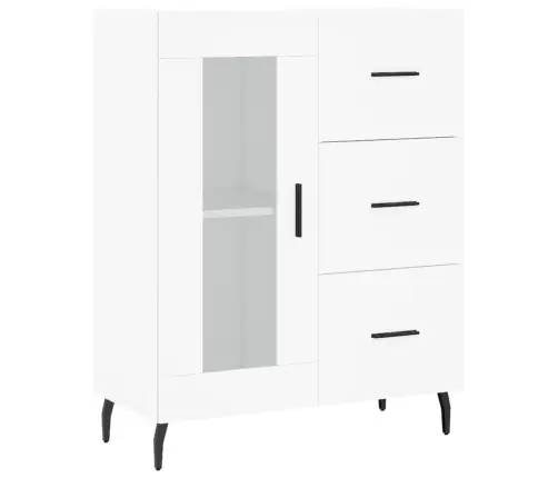 Augstais Skapis, Balts, 69,5X34X180 Cm, Inženierijas Koks Vidaxl