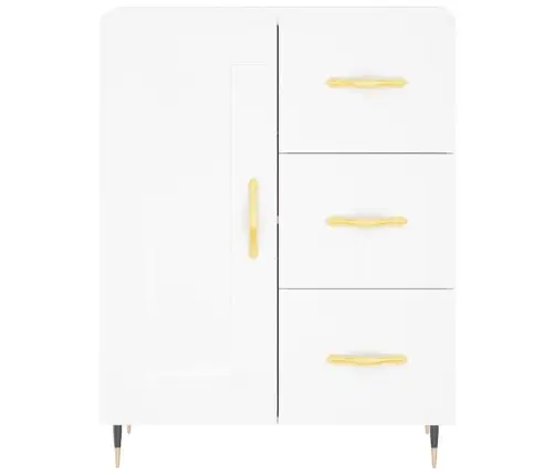 Augstais Skapis, Balts, 69,5X34X180 Cm, Inženierijas Koks Vidaxl